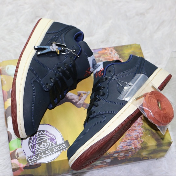 Air Jordan 1 Low Eastside Golf Shoes 'Out Of The mud’ Sneakers Size 4 Brand New - Picture 10 of 12